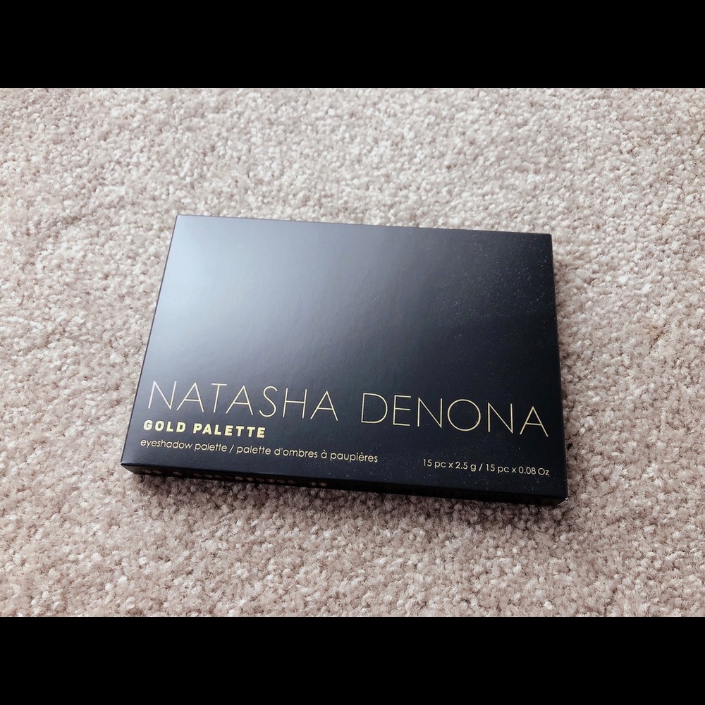 Natasha Denona gold eyeshadow palette